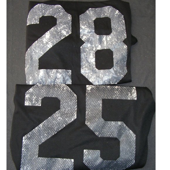 Lot of 4 Hockey Jerseys, 3 XL, 1 XXL, Black/Blue, Black front, numbered back - Picture 7 of 8